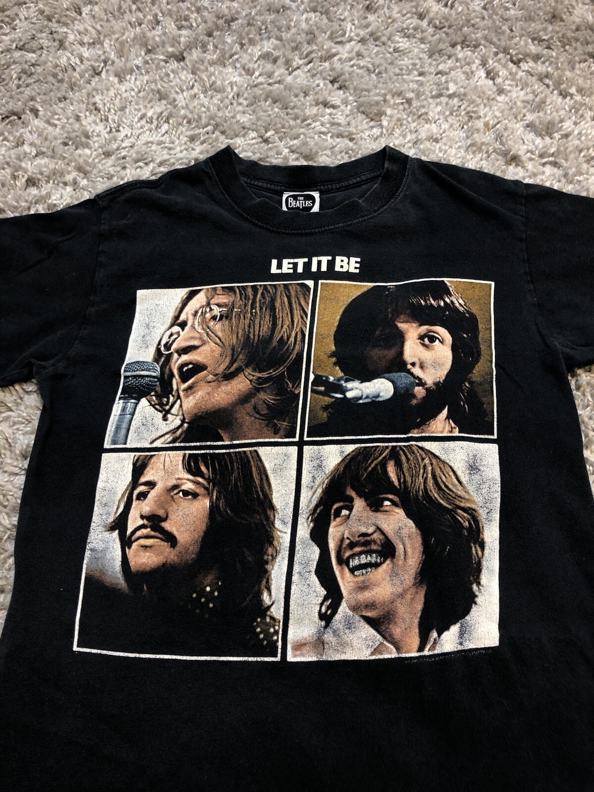 The Beatles 'Let it Be' (Bianco) T-shirt per bambini Ufficiale The Beatles 'Let it Be' (Bianco) T-shirt per bambini Ufficiale