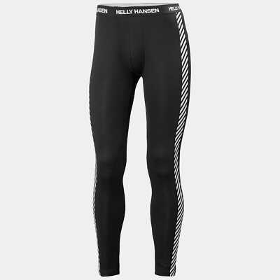Helly Hansen Men's HH LIFA  Lightweight Insulation Base Layer Black Pant, XLarge