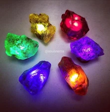 Raw Jagged Infinity Stones Thanos Cosplay Avengers (gauntlet gems war fatal5150)