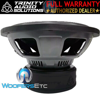 TRINITY AUDIO TAS-E12D4 12'' 2400W SUB DUAL 4-OHM CAR SUBWOOFER BASS SPEAKER NEW
