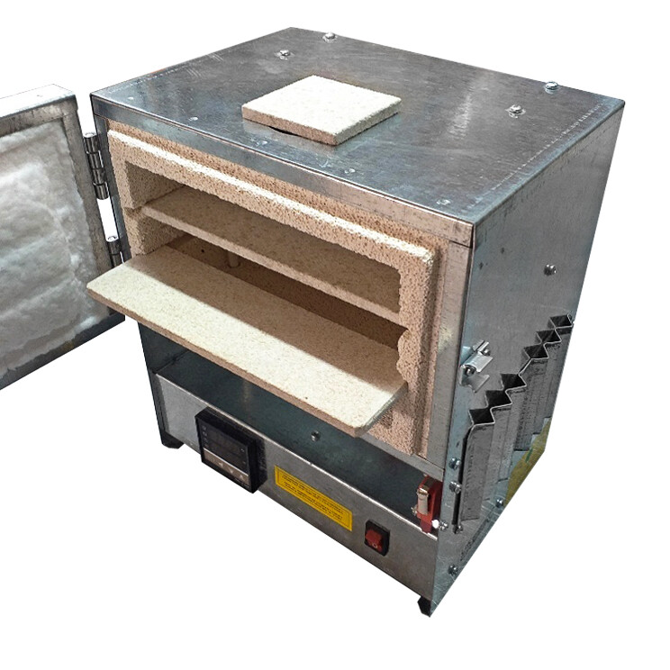TABLETOP ELECTRICAL KILN 1000C 1832F, 2 SHELVES, QUARTZ WINDOW 4 UK,EU