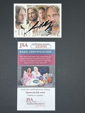 Josh Holloway Signed Lost Card IP Auto JSA James Sawyer Ford