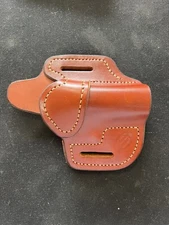 Jackson Leather 2 Slot Belt Holster For Pistols With Optic Mounted. G19