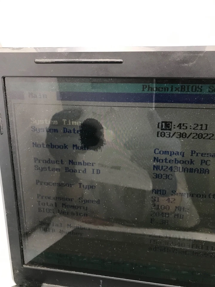 Compaq Presario CQ60 16" Laptop AMD Sempron 2 Gb RAM -DEAD PIXELS - MZ - Image 2 of 4