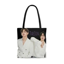 B T S Kpop Idol Bangtan Seoul Korea Music Band Group Large Cloth Bag
