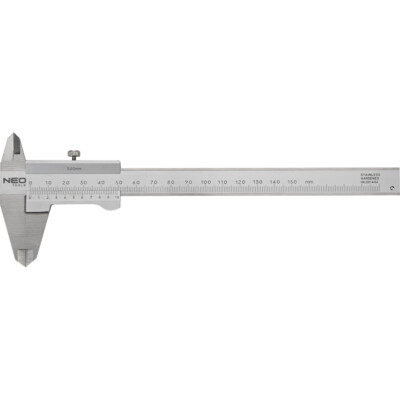 5907558409468 Suwmiarka z certyfikatem DIN, 150 mm, stal nierdzewna 