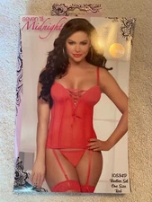 Seven 'til Midnight Bustier Set 10534P One Size New