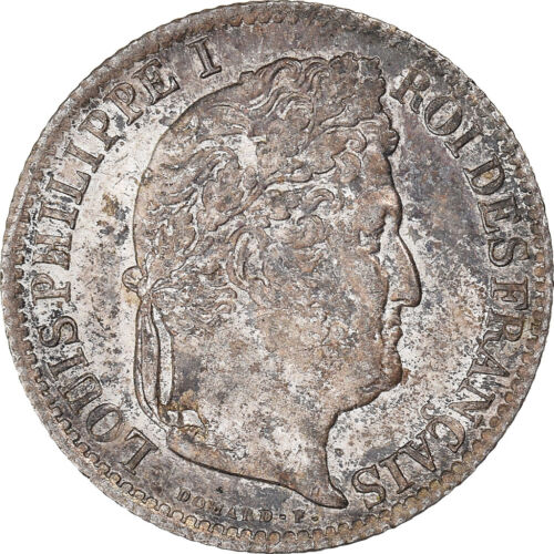 [#1064766] Münze, Frankreich, Louis-Philippe, 1/2 Franc, 1831, Lille, SS+, Silbe - Foto 1 di 2