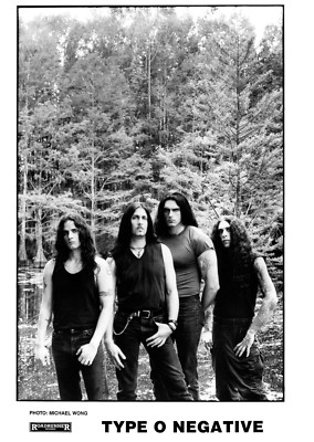 Type O Negative - Promo Photo 1990's - Slow, Deep and Hard - Peter Steele