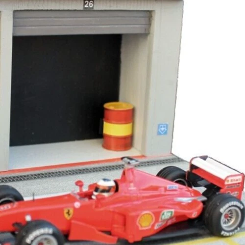 NINIVE 2Y Set x2 fusto benzina bidone carburante modello diorama auto scala 1:24 - Immagine 2 di 4