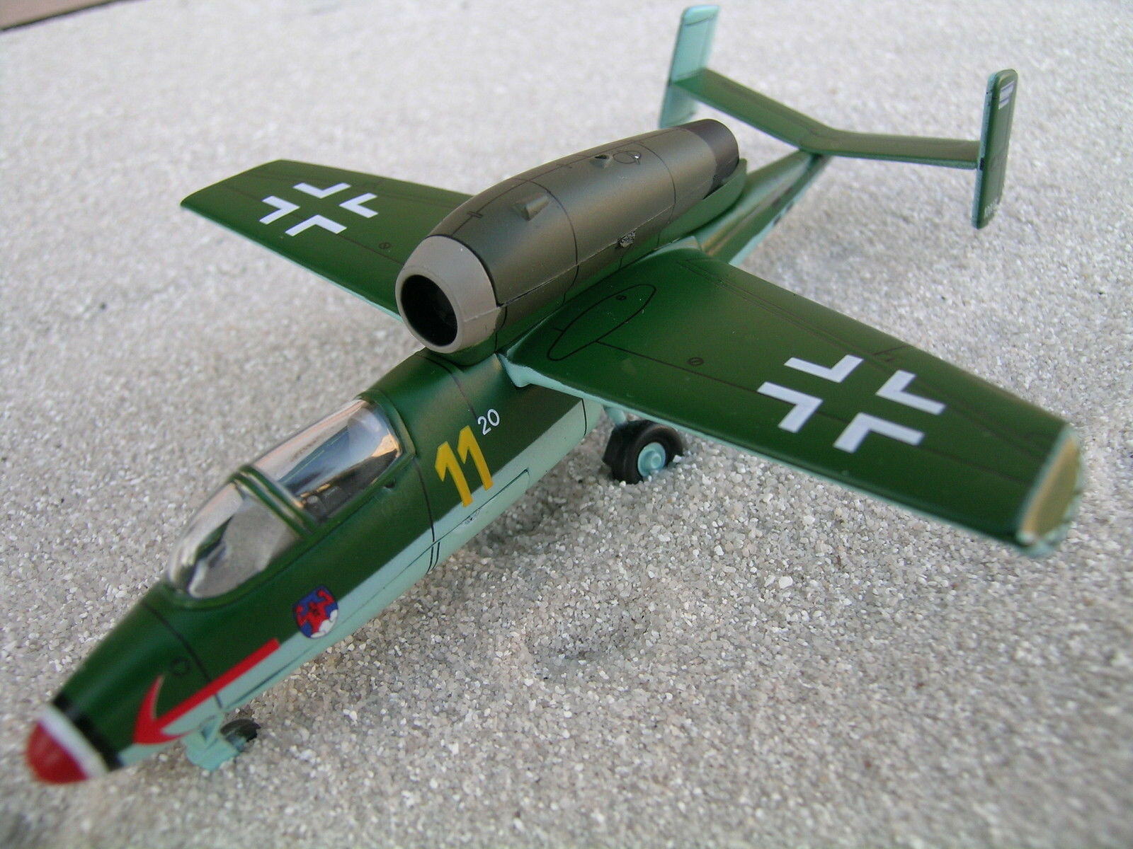Heinkel He - 162 Salamader 1:72 Metall Aircraft YAKAiR