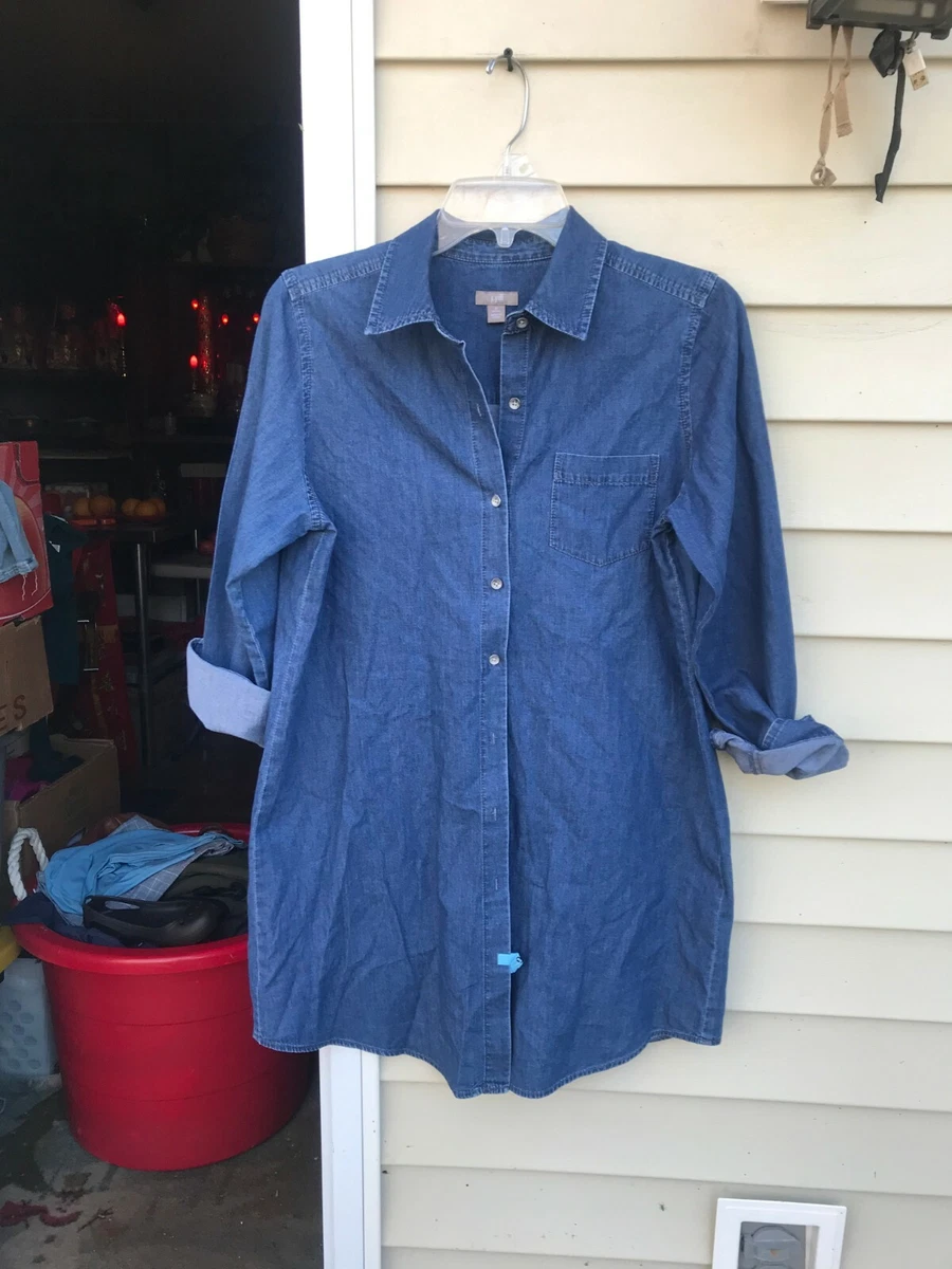 J jill 2025 denim dress