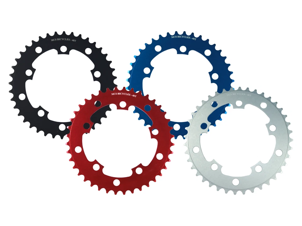 MCS 110BCD 5 Hole Chainring 44T Black - Image 2 of 3