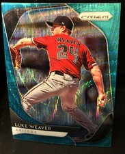 Luke Weaver(Arizona Diamondbacks)2020 Panini Prizm Teal Wave Baseball Card