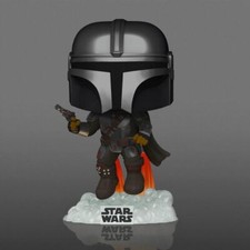 Star Wars: The Mandalorian - Flying Glow US Exclusive Pop! Vinyl [RS]