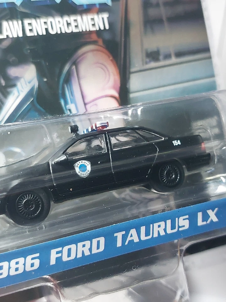 Greenlight 1/64 🇨🇵 Hollywood Robocop 1986 Ford Taurus LX  , Série 34 - Photo 3/4