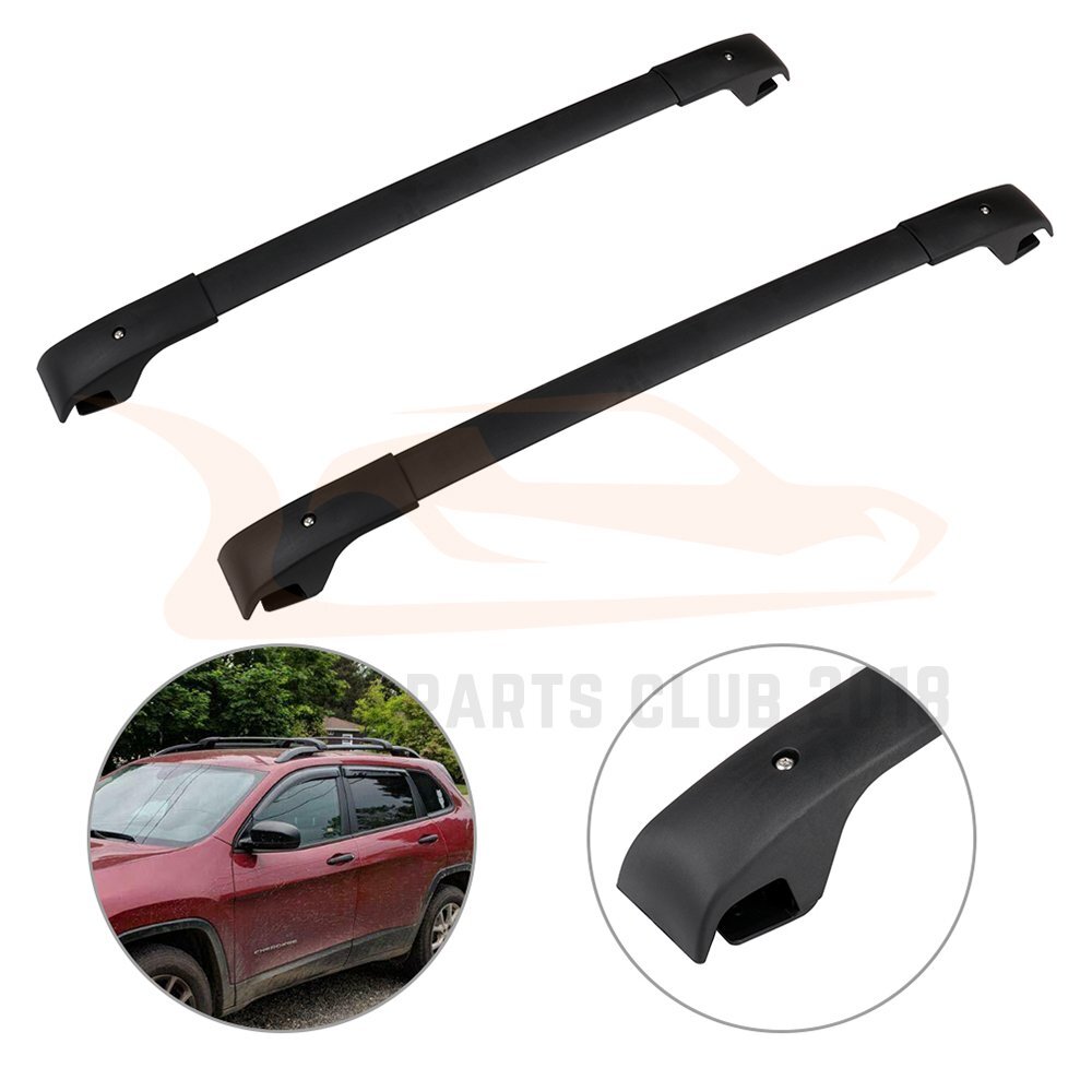 Roof Rack baggage 2014-2022 For Jeep Cherokee car Cross Bars US Stock black