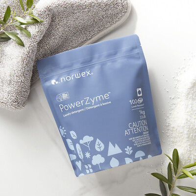 Norwex PowerZyme Laundry Powder Detergent Newest Formula 1611
