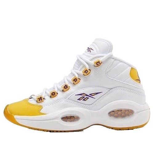Reebok The Pump Basketball Shoes White Grey High Top Mens Size 15 RB 502 FLU 15 Reebok The Pump Basketball Shoes White Grey High Top Mens  main image 2