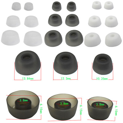 Für Jabra Elite 75t/65t/Active/Sport Evolve Kopfhörer Silikon Ear Tips Earbuds