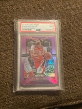 Anthony Davis 2019 prizm purple #222 psa mint 9 2/75