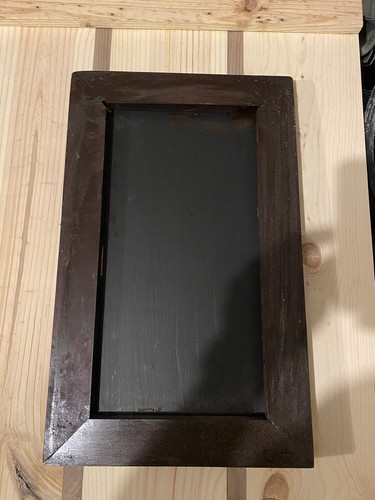 chalkboard. Rustic Chalkboard. Homemade. Hand Crafted. Wood. Farm House. - Picture 2 of 2