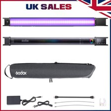 Godox TL60 RGB Tube Light,CRI 96 TLCI 98 Color Temper 2700K~6500K 100% Brightnes