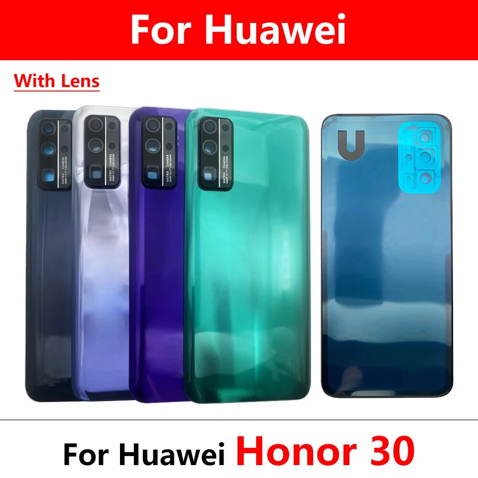 后电池盖 后玻璃 外壳 适用于华为荣耀 10 30 50 Pro 30S — 第 2/4 张图片