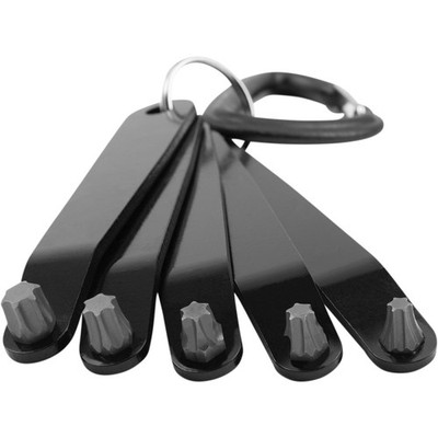 Performance Tools 5-Piece Low Profile Star Driver Set - W30978
