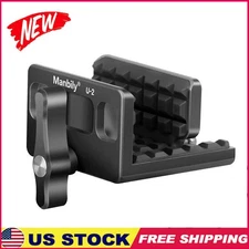Shooting Rest Saddle Hunting Clamp Holder Tripods Durable 3/8" 1/4" Screw Black