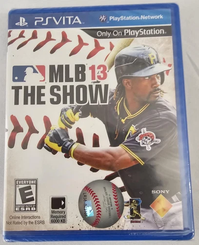 Brand New - MLB 13: The Show - PlayStation PS Vita - Factory Sealed