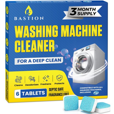 #ad Washing Machine Cleaner Deodorizer amp; Descaler 6 Pack Active Deep Cleaning... $9.18