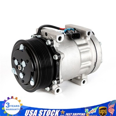 AC A/C Air Compressor w/Clutch for Dodge Ram 1994-2005 3500/2500 L6 5.9L Diesel