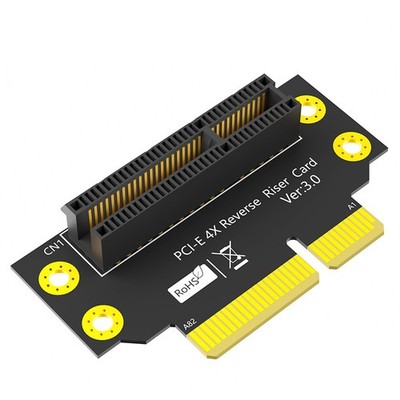 PCI-E 4X 3.0 90-Grad-Reverse-Riser-Karte, Stecker auf Buchse, für 2U-Server5614