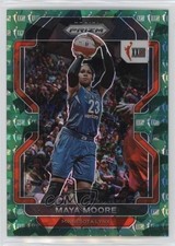 2022 Panini Prizm WNBA W25 Green Ice Prizm Maya Moore #169 00zd