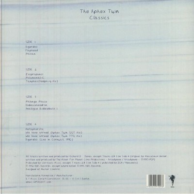 The Aphex Twin - Classics (2xLP) | eBay