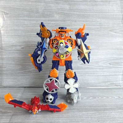 Power Rangers DX Ninja Steel Megazord + Blaze Zord - Komplett