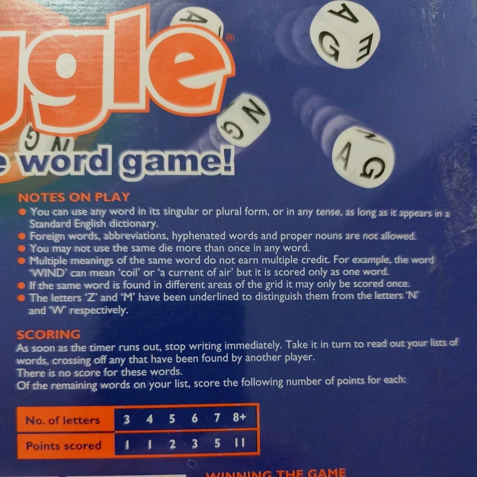 Boggle Board Game by Parker 2000 BNIB Sealed Hasbro - Image 4 of 4
