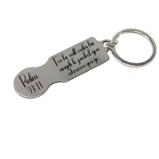 Psalm 91:11 Keychain – Guardian Angel Protection Wherever You Go, Faith Gift