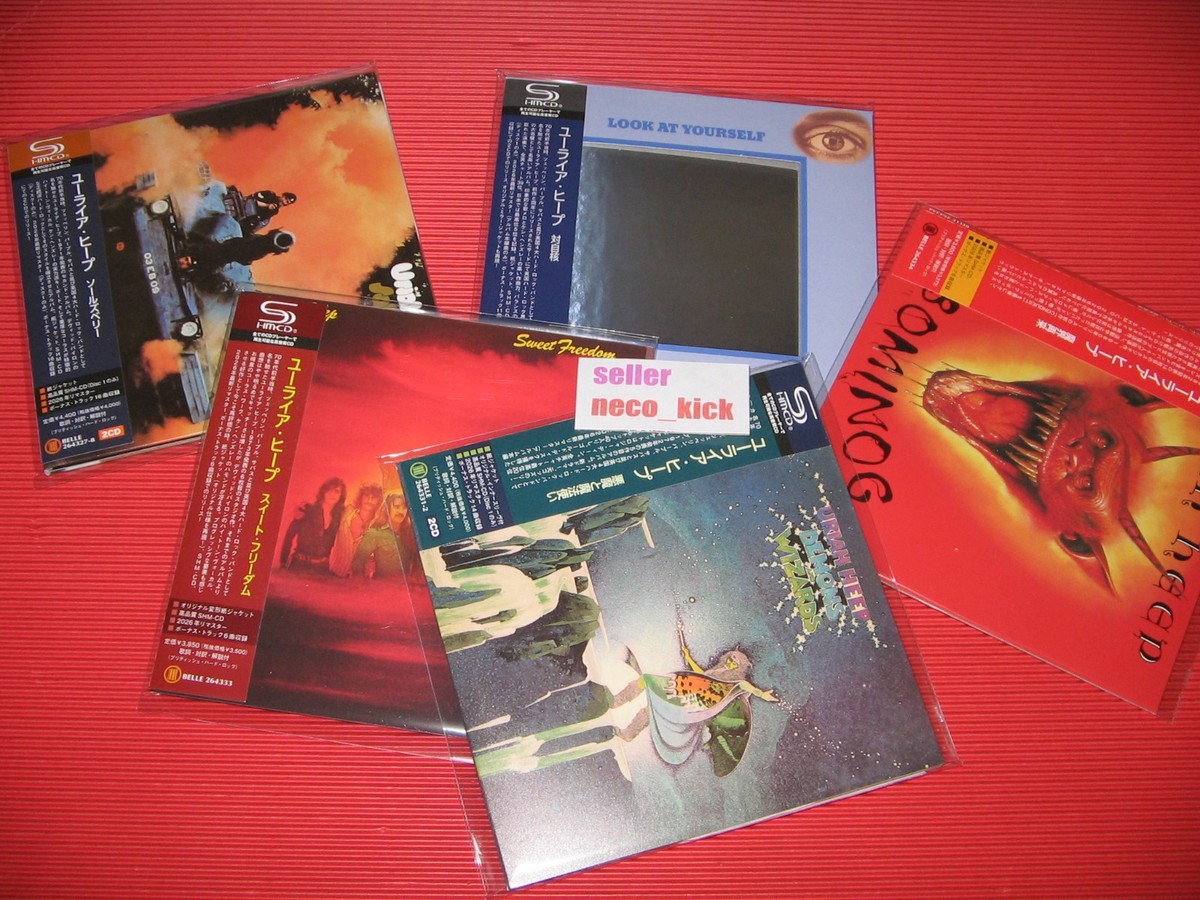 6WT URIAH HEEP 2026 JAPAN 5 MINI LP SHM CD SET | eBay