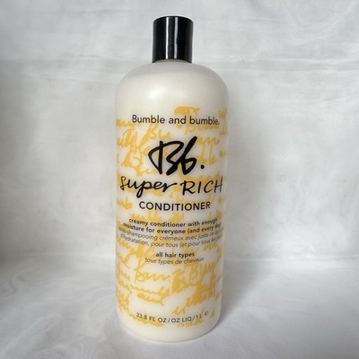 Bumble and bumble Bb Super Rich Conditioner 33.8oz (1L) NEW-All Hair Types