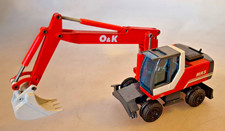 NZG Nr.457 O&K MH 5 Radbagger mit Tieflöffel, Baufahrzeug Diecast 1:50 Top