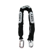 High Security Silver Chain Lock Anti Corrosion Hardened Steel Outdoor Use