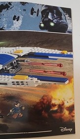 LEGO Star Wars 75155 Rebel U Wing Fighter Retired Instruction Manual Only