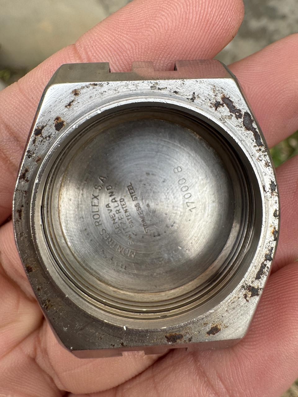 Case Rolex date parts 17013 just for Oyster quartz Vintage Watch - VintageWatches.PK Case Rolex date parts 17013 just for Oyster quartz Vintage Watch - vintagewatches.pk