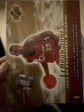 Upper Deck LeBron James Phenomenal Beginning 2003-04 Exclusive Collectors Box