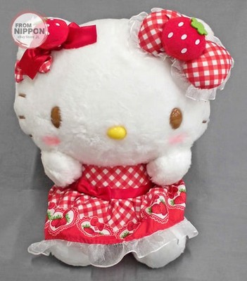 Hello Kitty Plüschtier Erdbeer Design Serie ''Sanrio Figuren''