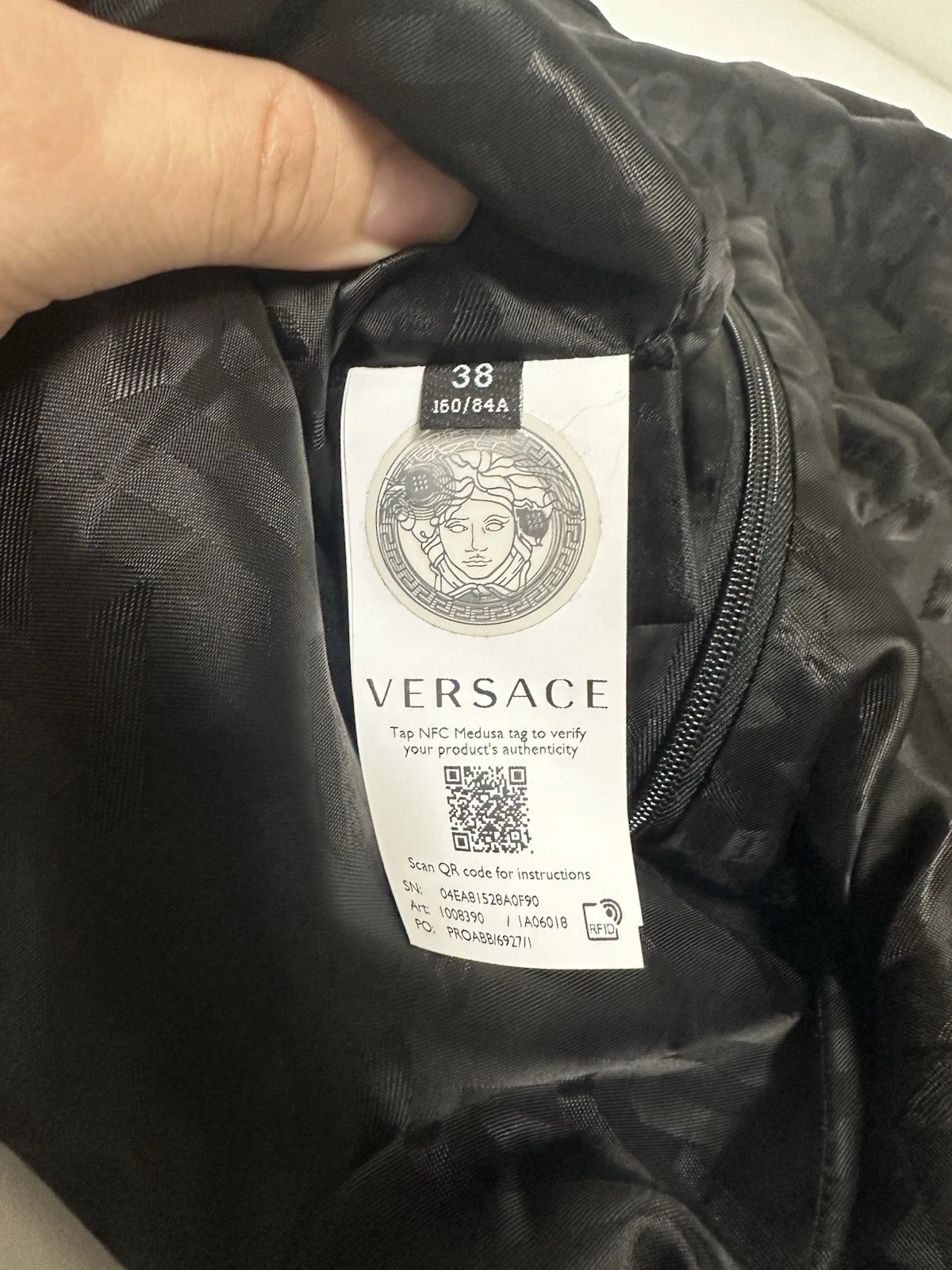 Versace Black Dress