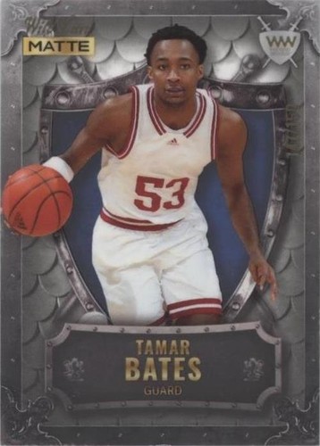 2022 Wild Card Matte Weekend Warrior Orange #WW-49 Tamar Bates