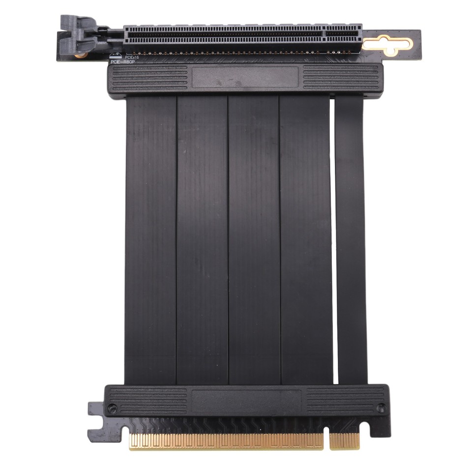 LINKUP - Ultra PCIe 4.0 X16 cavo riser [Testato in RTX4090 RX6950XT x570 B550 Z690] Supporto verticale schermato gaming PCl Express gen4┃Spina dritta (15cm) Compatibile con 3.0 gen3 e TT
